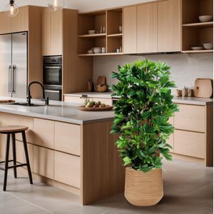 Schefflera kolom kunstplant 120cm