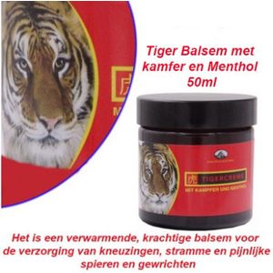Pullach Hof - Tiger Balsem - 3-Potten - 50ml - Met Kamfer en Menthol