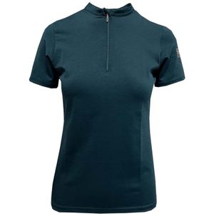 Mondoni Active Trainingsshirt - Maat: XS - Petrol - Polyester/spandex