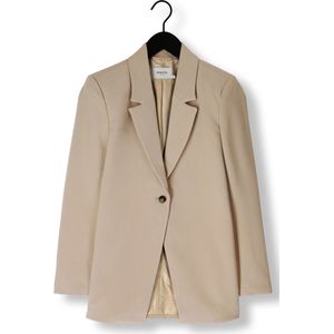 Msch Copenhagen - Slit Blazer - Beige - Dames