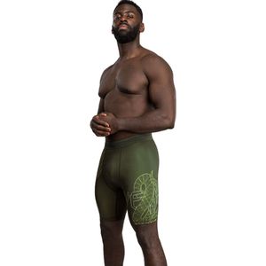 Venum Serpenti Vale Tudo Shorts Kaki Brons Ivoor - S
