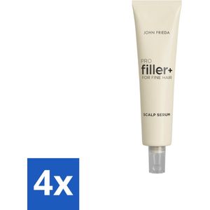 John Frieda – Serum – PROfiller+ Hair Density – Verdikkend – 50 ml - Voordeelverpakking - 4 stuks