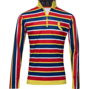 Gareth & Lucas Skipully The Forty - Heren M - 100% Gerecycled Polyester - Midlayer Sportshirt - Wintersport