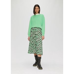 s.Oliver - A-lijnrok - Met All-over Print