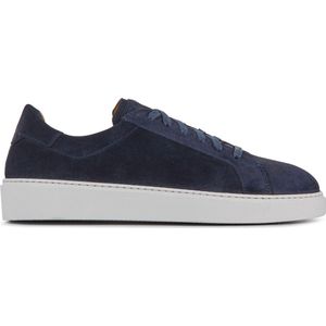 Magnanni Sneakers Heren - Lage sneakers / Herenschoenen - Suède - 24720 sue - Blauw - Maat 42.5