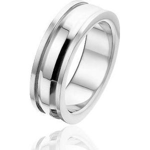 Montebello Ring Lovers - 316L Staal - 5mm - Maat 54 - 17.2mm