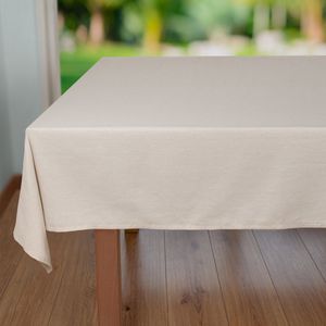 WOW Tafellaken 65% katoen - 35% linnen | Essence Sable | Tafellaken Beige | 150x300cm