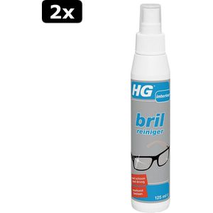 2x HG Brilreiniger 125ml