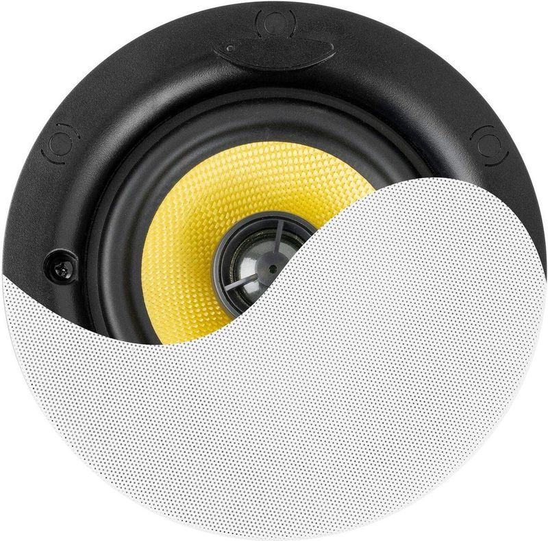 Power Dynamics KVCS5 HQ plafond speaker - IP44 buitenspeaker - Inbouw speaker 5.25 inch - Wit