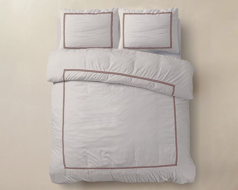 Dekbedovertrek - Wit - Katoen