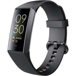 Otiume Stappenteller - Fitness Tracker - Smartwatch Horloge voor Dames en Heren - Zwart