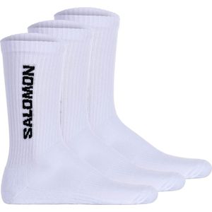 Salomon - Everyday Crew - Kniekousen - Wit - Katoenmix - 3 Paar