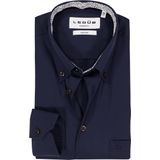 Ledȗb Overhemd marine, Effen