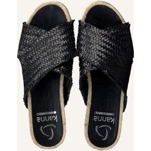 Kanna - 20191 - Slippers - Zwart