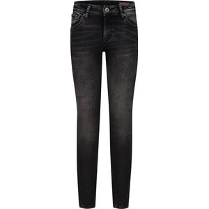 Ballin Amsterdam - Jongens Slim fit Denim Jeans - Denim Dark Grey - Maat 10