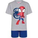 spidey Shortama - Pyjama Kinderen - marvel spidey - Korte mouw - Maat 128/134 - katoen