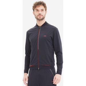 SCR. Sam Sweatvest Heren - Comfortabel Trainingsjack - Trendy - Stretch - S - Zwart