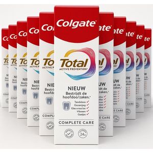 Colgate Total Complete Care Tandpasta - 12 x 75 ml - Voordeelverpakking