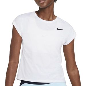 Nike Court Victory  Sportshirt - Maat M  - Vrouwen - wit