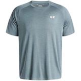 Under Armour Tech Textured S/S Sportshirt (Heren |turkoois)