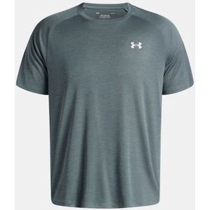 Under Armour Tech Textured S/S Sportshirt (Heren |turkoois)