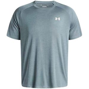 Under Armour Tech Textured S/S Sportshirt (Heren |turkoois)