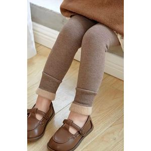 Thermo broek kinderen - Thermo legging kind - Broek meisje - Fleecelegging kind - Legging kind - maillot kind - kinderlegging - 104/110