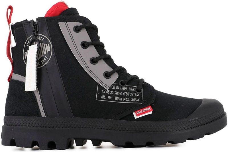 Palladium - Pampa Hi Dare Zip - Schoenen - Zwart - Veterboots