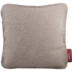 Stoov Warmtekussen | Ploov³ Soft Beige | Duurzaam & Draadloos | Infrarood warmtekussen | 45x45 cm | Pro 50Wh batterij