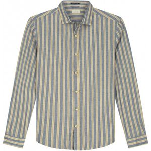 Dstrezzed Overhemd - Slim Fit - Blauw - XL