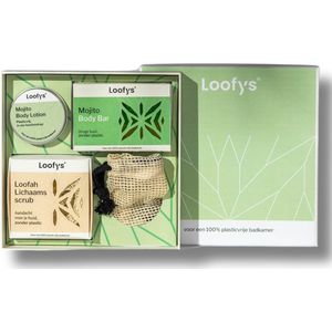 Luxe Cadeauset Mojito – Body Bar - Body Lotion - Scrub - Duurzaam - Vegan & Plasticvrij Verzorgingspakket