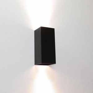 Rigo Wandlamp metaal 2 lichts zwart - Modern - Artdelight