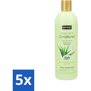 5 x Sence - Aloë Vera - Conditioner - Hydraterend - 400 ml - Haar Conditioner - Sence Aloë Vera