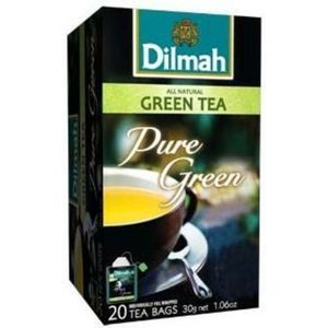Dilmah thee groen pure 25 st