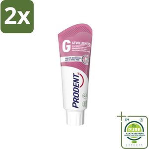 Prodent – Tandpasta – Gevoeligheid – Pro-Zinc Technologie – 75 ml - Voordeelverpakking - 2 stuks - Gevoelige tanden - Gevoelig tandvlees