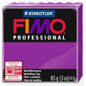 FIMO professional - ovenhardende, professionele boetseerklei blok 85 g - violet