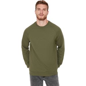 Trendyol Claret Red Regular/Normal Cut Binnenkant Polar Fleece/Warm Sweatshirt Tmnaw23Sw00189