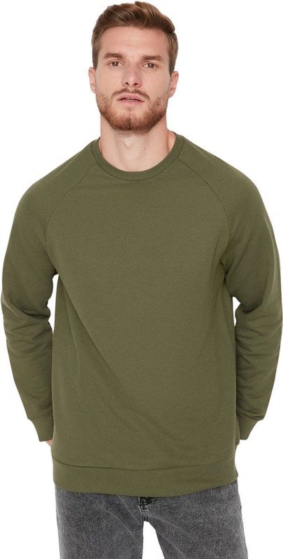 Trendyol Claret Red Regular/Normal Cut Binnenkant Polar Fleece/Warm Sweatshirt Tmnaw23Sw00189