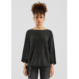 Q/S designed by - Dames pull - Maat XS - Vrouwen - 99W0 GREY/BLACK - metaal