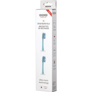 Ionickiss opzetborstels breed soft blauw