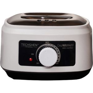Techshen by Ricki Parodi – DepWax 400 Professionele Waxverwarmer – Wax Pot 400ml – Instelbare Temperatuur – Voor Hars, Film & Blokwax