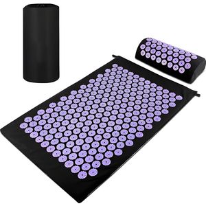 Acupressuurmat en Kussen Set voor Pijnverlichting en Ontspanning