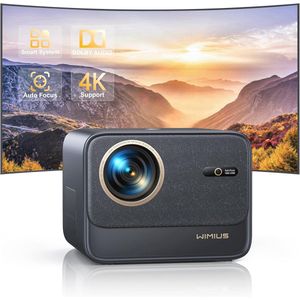4K Draagbare Projector met 33000 Lumen en Auto Focus - Smart Projector voor Thuis en Buiten