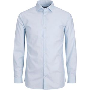 Jack & Jones Overhemd Jprblaparker Shirt L/s Noos 12227385 Cashmere Blue Mannen Maat - XS
