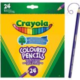 Crayola - Kleurpotloden - 24 Sterke Potloodstiften Voor Kinderen - Heldere Kleuren