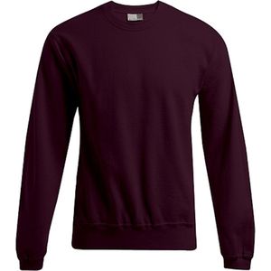 Men's Sweater 'New 80/20' met ronde hals Burgundy - 3XL