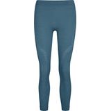 FALKE dames tights Wool-Tech - thermobroek - blauw (capitain) - Maat: L