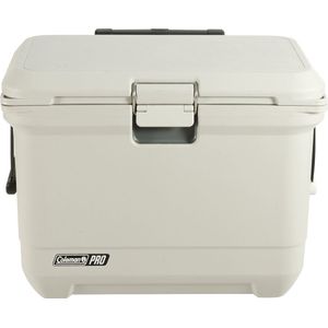 Coleman 55QT Pro Cooler koelbox – 52 liter koelbox – 360 graden geïsoleerd - houdt ijs 5 dagen koud - Champignonkleurig