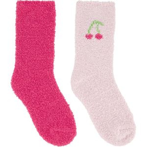 Hunkemöller 2 Paar Cosy sokken Roze Onesize