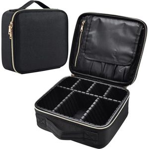 Lexium Schmink koffer - Kapperskoffer trolley - Visagie make up koffer trolley - Schminkkoffer - Beauty case - Cosmetica koffer - Ideaal voor reizen - To go